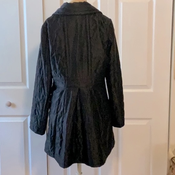 Marc Jacobs- Coat- Black- Large- Double Breasted- Quilted Coat - Picture 4 of 10